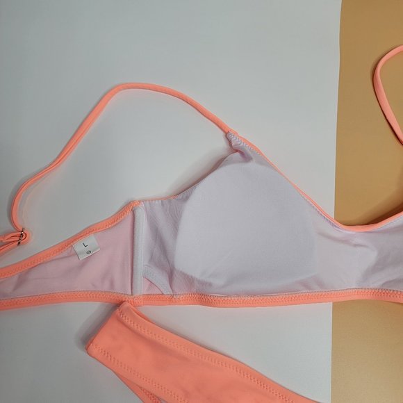 Womens 2 Pieces Brazilian Thong Bikini High Cut String Bottom Swimsuit NEW - Picture 10 of 13